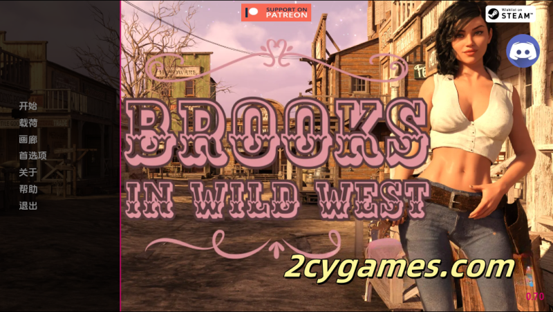 [PC+安卓][欧美SLG/汉化/动态]狂野西部的布鲁克斯 [v0.70] Brooks in Wild West [2G]-2cygames