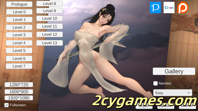 [PC][古风ACT/官中/重口]玉莲之剑 Sword of Lotus Ver0.9 官方中文版[234M]-2cygames
