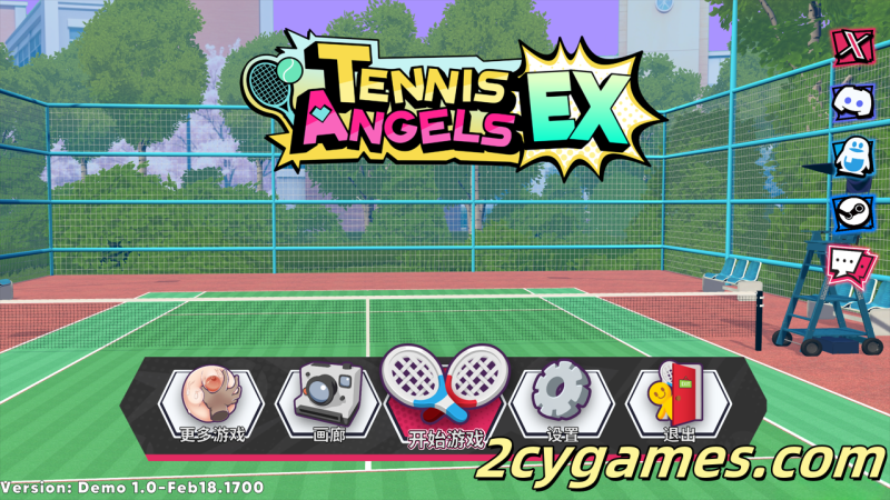 [PC] [SLG/3D/官中/爆衣] 网球天使EX-爆衣网球 Dome 官方中文版 [1.5G]-2cygames