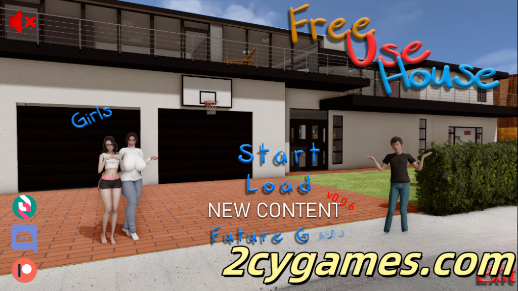 [PC+安卓] [欧美SLG/汉化/动态] 免费使用房屋 [v0.0.6 P2] Free Use House [3.4G]-2cygames