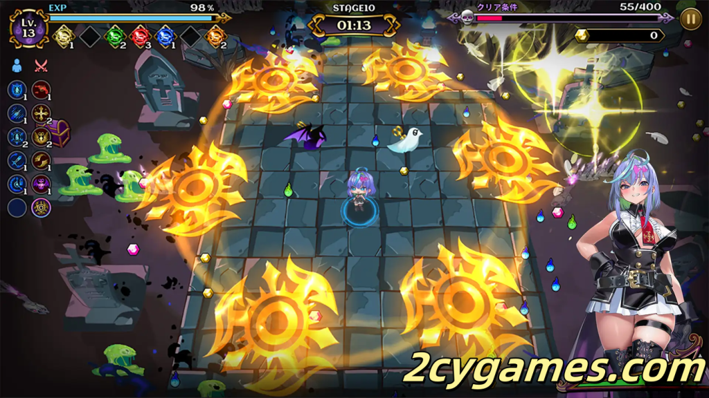 图片[3]-[PC][日系ACT/官中/全动态] 恶魔恶魔幸存者 DeviDevi Survivor(デビデビサバイバー) [1.07G]-2cygames
