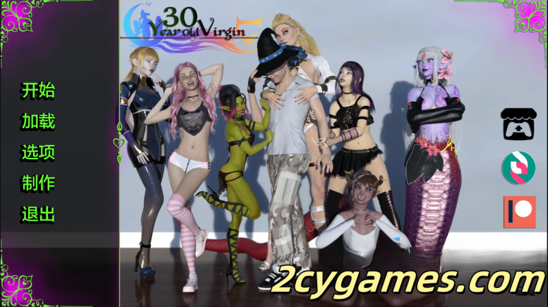 [PC+安卓][欧美SLG/汉化/动态]30岁的处女 [v0.34.DV] 30 Year Old Virgin [4.3G]-2cygames