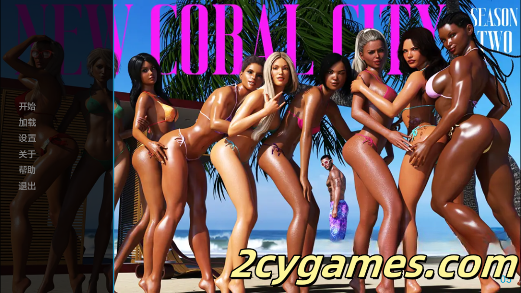 [PC+安卓][欧美SLG/汉化/动态] 新珊瑚城 [S2 v0.5] New Coral City [6G]-2cygames