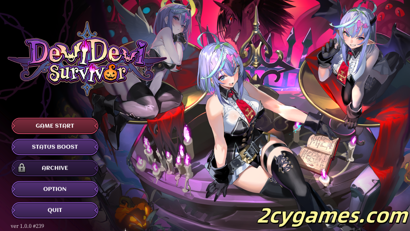 [PC][日系ACT/官中/全动态] 恶魔恶魔幸存者 DeviDevi Survivor(デビデビサバイバー) [1.07G]-2cygames