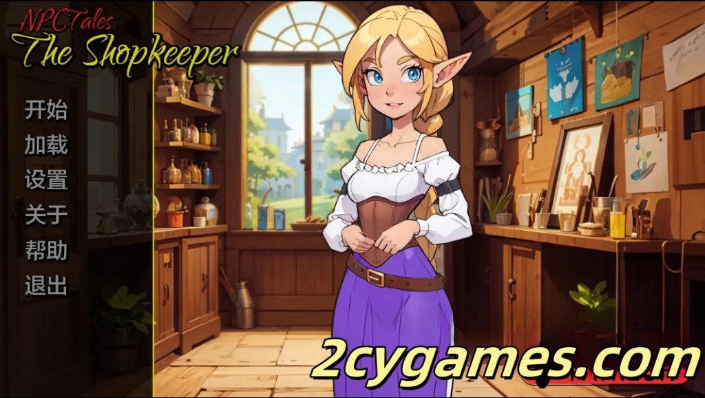 [PC+安卓][欧美SLG/汉化/动态] NPC 故事：店主 [v0.34] NPC Tales: The Shopkeeper [373M]-2cygames
