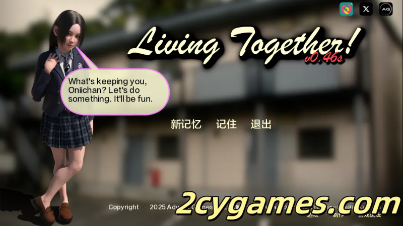 [PC+安卓][欧美SLG/汉化/动态] 共同生活！[v0.47] Living Together! [9.43G]-2cygames