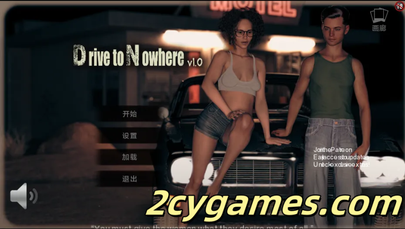 [PC+安卓][欧美SLG/动态/汉化] 无处可去 [v1.0] Drive to Nowhere [1.95G]-2cygames