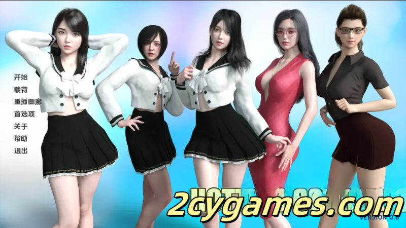 [PC+安卓][亚洲SLG/汉化/动态]最热的夏天 [v0.9] Hottest Summer[1.94G]-2cygames