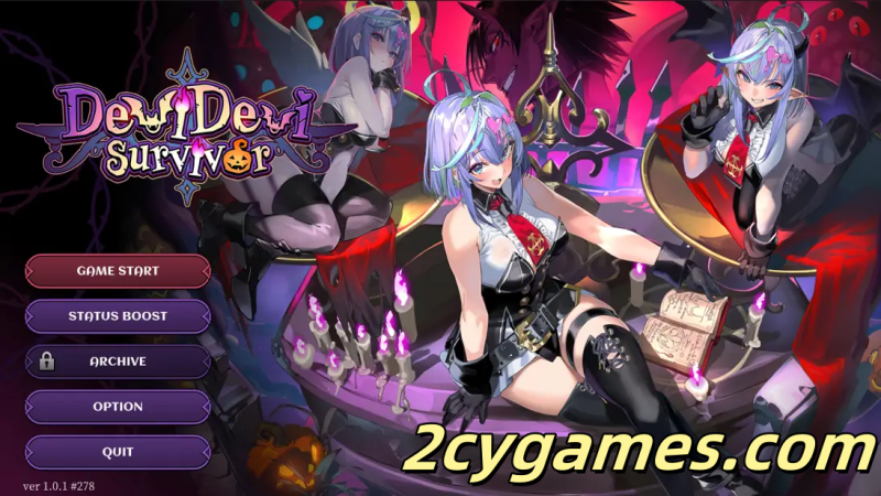 [PC][日系ACT/官中/步兵] 恶魔恶魔幸存者 DeviDevi Survivo 官方中文步兵版 [734M]-2cygames