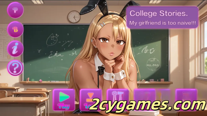 [PC+安卓][欧美SLG/汉化/动态]大学故事：我的女朋友太天真了！！！ [v0.21] College Stories: My Girlfriend Is Too Naive!!! [620M]-2cygames