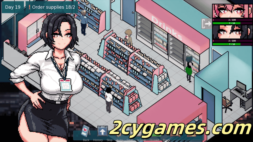 图片[2]-[PC] [互动SLG/官中/动态] 顽皮商店经理 Naughty Store Manager Ver0.97 官方中文步兵版 [260M]-2cygames