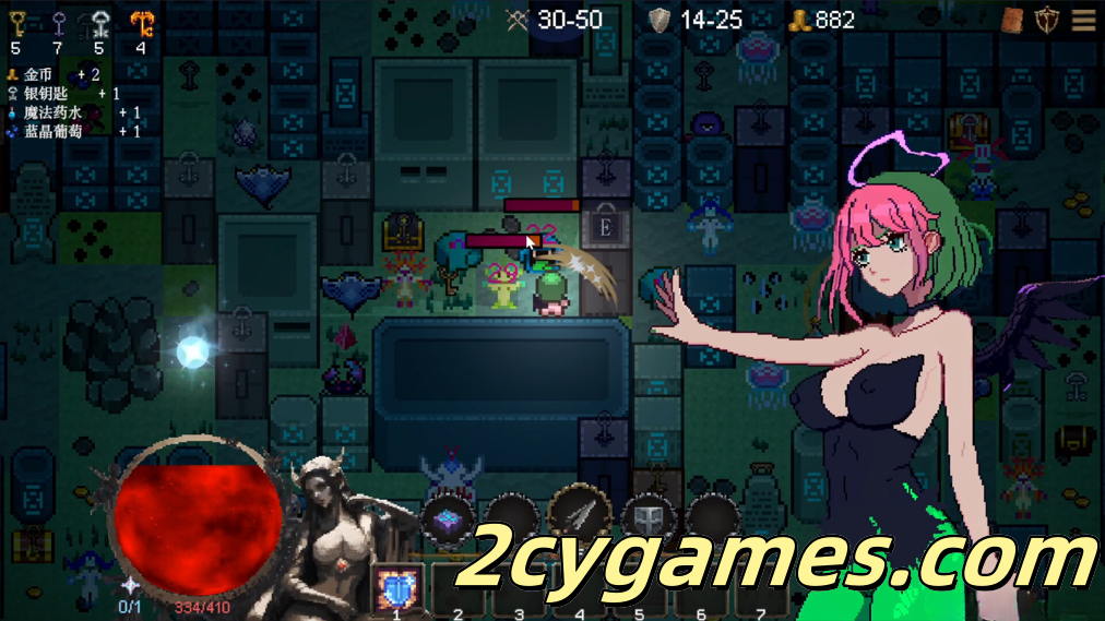 图片[2]-[PC] [像素ACT/官中/全动态] 女神卷轴 – 最后的星光 Revenge Red Eyes 官方中文步兵版 [772M]-2cygames