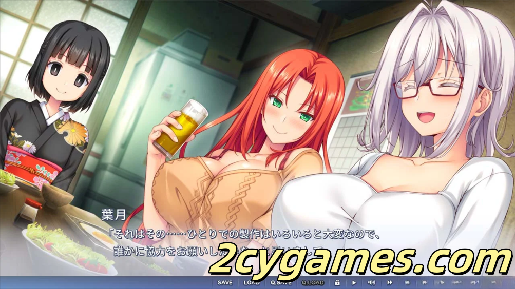 图片[2]-[PC][日系ADV/汉化/动态]槙村叶月的恋语 槇村葉月の恋語り AI汉化内嵌版+全CG存档[1.35G]-2cygames