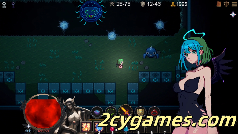 图片[3]-[PC] [像素ACT/官中/全动态] 女神卷轴 – 最后的星光 Revenge Red Eyes 官方中文步兵版 [772M]-2cygames