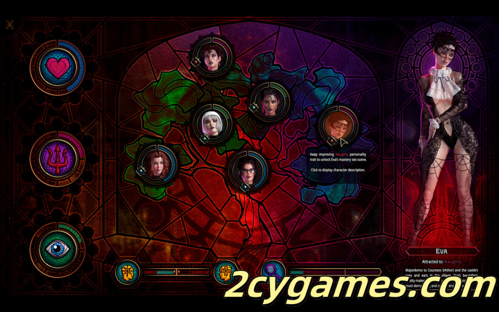 图片[3]-[PC][欧美SLG大作/官中/动态]猩红女伯爵 Countess in Crimson V2.07+DLC 官方中文版[10.4G]-2cygames