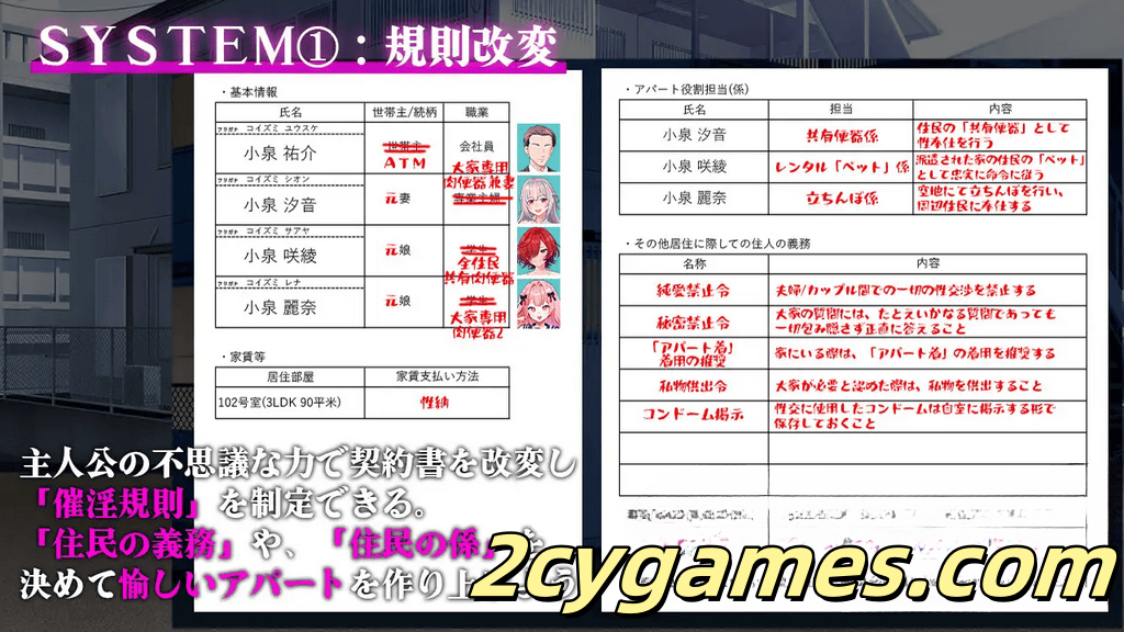 图片[3]-[PC+安卓] [日系RPG/汉化] 通过催情居住规则支配居民～ 汉化版 [1G]-2cygames
