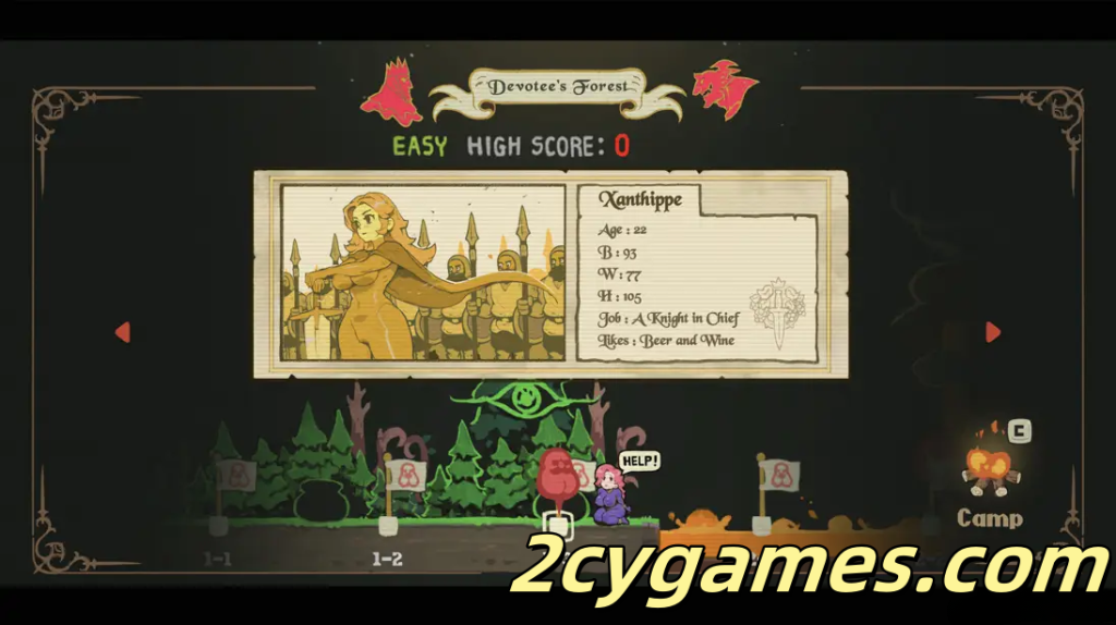图片[3]-[PC] [ACT/官中/步兵] 蜜臀骑士 ButtKnight 官方中文步兵版 [2.17G]-2cygames
