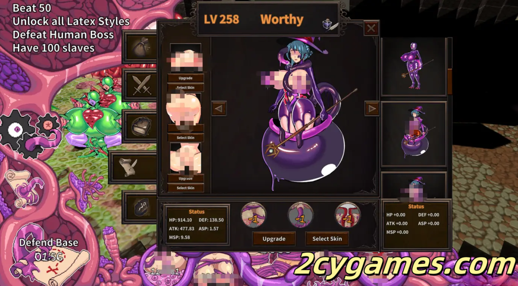 图片[7]-[PC] [欧美SLG/官中/动态] 模拟触手 Latex Tentacles ver2.9.3 官方中文步兵版 [4.9G]-2cygames