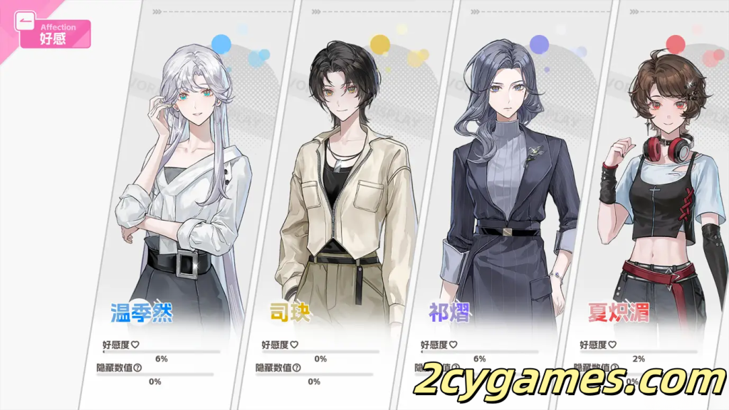 图片[5]-[PC][SLG/官中动态] 不恋爱就完蛋了 Love Curse Find Your Soulmate 官方中文版[1.09G]-2cygames