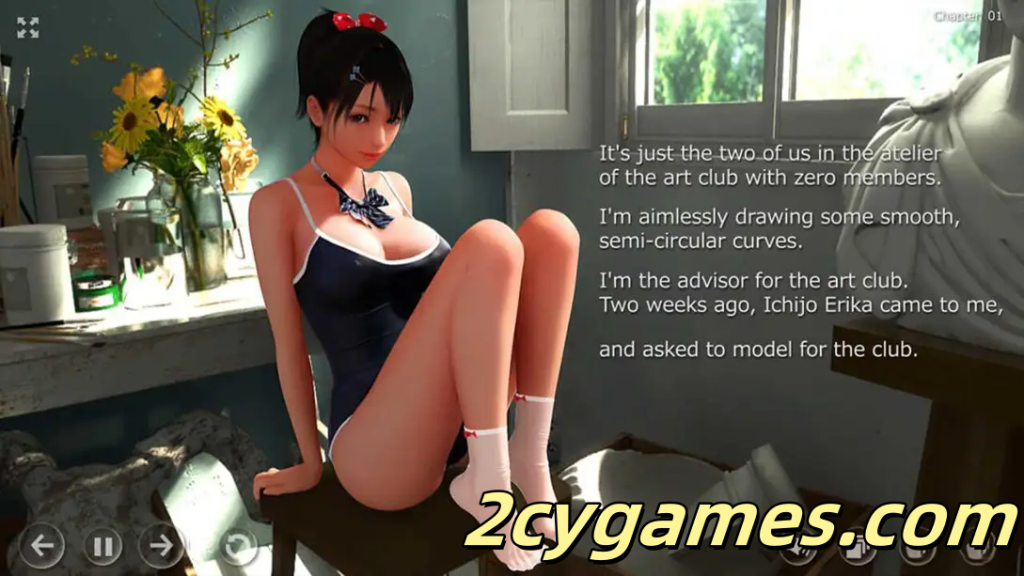 图片[2]-[PC] [日系SLG/3D/官中/动态]秘密画室 秘密のアトリエ Ver2.0 官方中文版[6.21G]-2cygames
