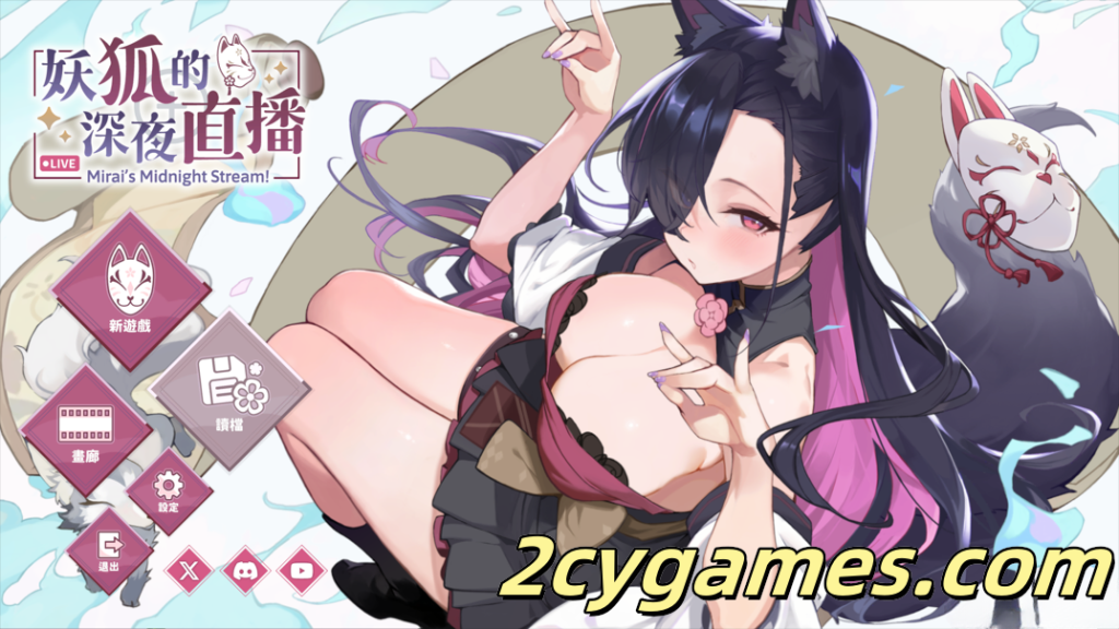 [PC] [互动SLG/官中/动态] 妖狐的深夜直播 官方中文步兵版 [8.30G]-2cygames