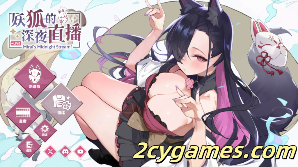 [PC][互动SLG/官中/动态]妖狐的深夜直播 Ver20250629 官方中文版[12G]-2cygames