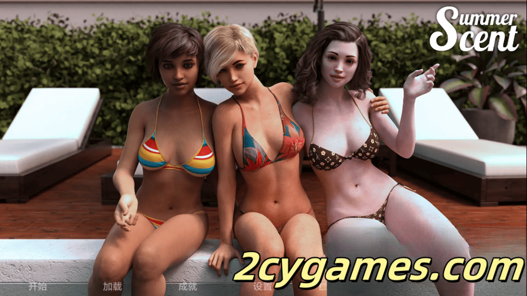 [PC+安卓][欧美SLG/汉化/动态] 夏天的开始 夏日香气 夏日香味 [v0.6.6a Steam] Summer Scent [5.16G]-2cygames