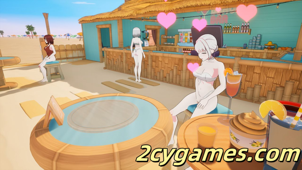 图片[4]-[PC][3D互动/中文/步兵] 二次元老婆沙滩酒吧 Waifu Beach Bar 官方中文步兵版 [2.62G]-2cygames