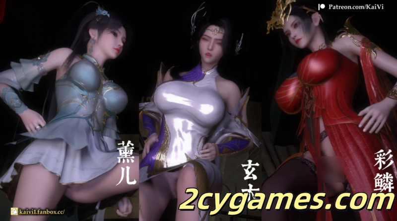 [VAM/3D/全动态] [KAIVI]玄衣&彩鳞&薰儿 [3.78G]-2cygames