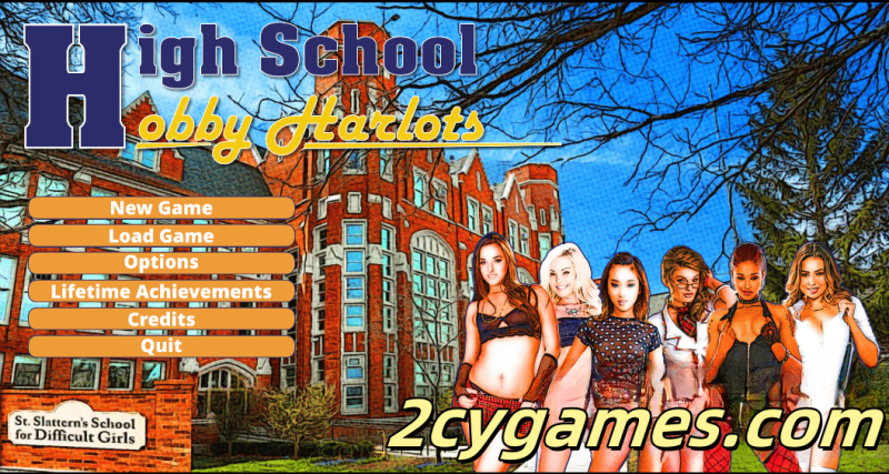 [PC+安卓][欧美SLG/汉化/动态] 高中爱好妓女 [v1.13] High School Hobby Harlots [3.8G]-2cygames