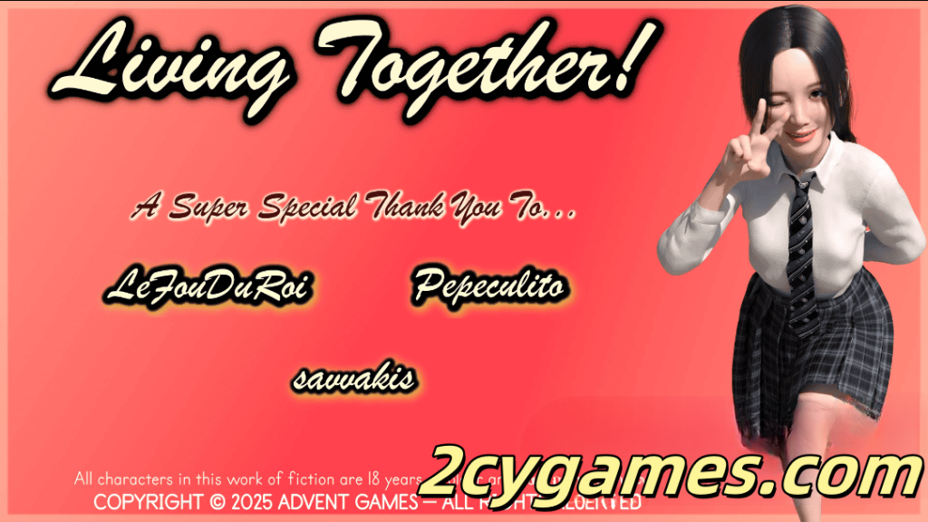 图片[1]-[PC+安卓][日系SLG/汉化/动态] 共同生活！[v0.51] Living Together! [1.36G]-2cygames