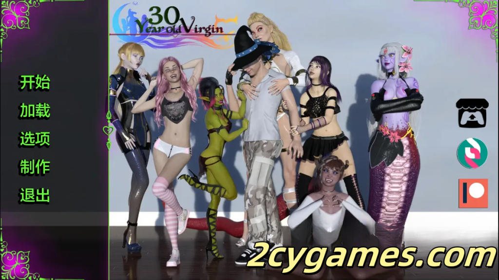 图片[1]-[PC+安卓][欧美SLG/汉化/动态] 30岁的处女 [v0.36.DV] 30 Year Old Virgin [7.69G]-2cygames