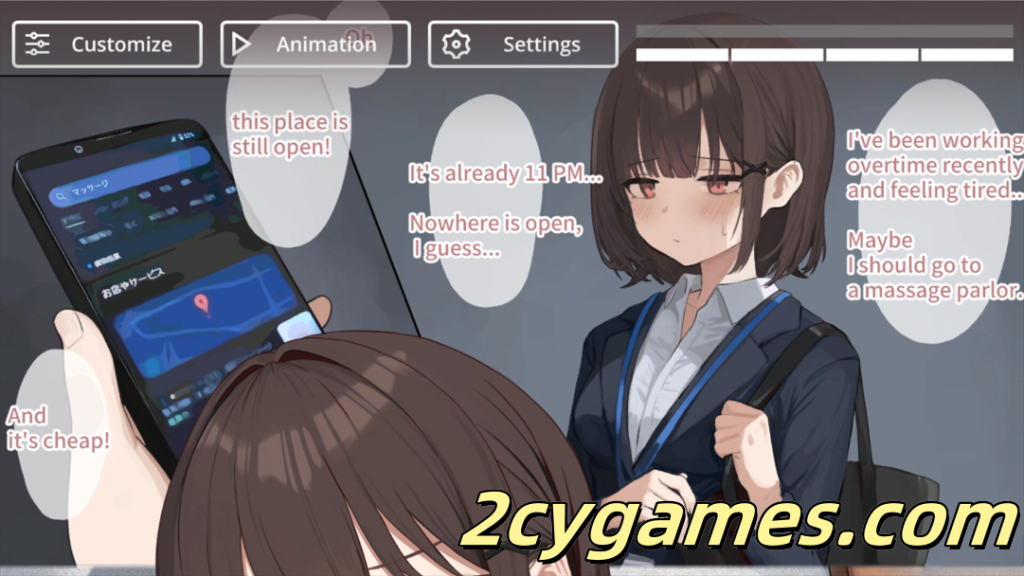 图片[1]-[PC] [互动SLG/官中/动态] 可疑按摩店 SKETCHY MASSAGE Ver1.3 官方中文版 [424M]-2cygames