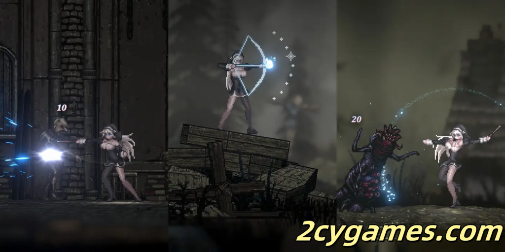 图片[4]-[PC][日系ACT精品/官中/无码哥特少女勇闯恶魔城2 SiNiSistar2 Ver1.1.1 +Mod+去码Mod+存档 [2.66G]-2cygames