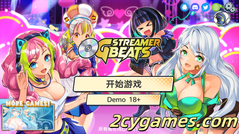 [PC][互动SLG/官中/步兵] OG 主播计划：节奏出道！ OG Streamer Beats Ver1.0.004 官方中文步兵版[1.95G]-2cygames