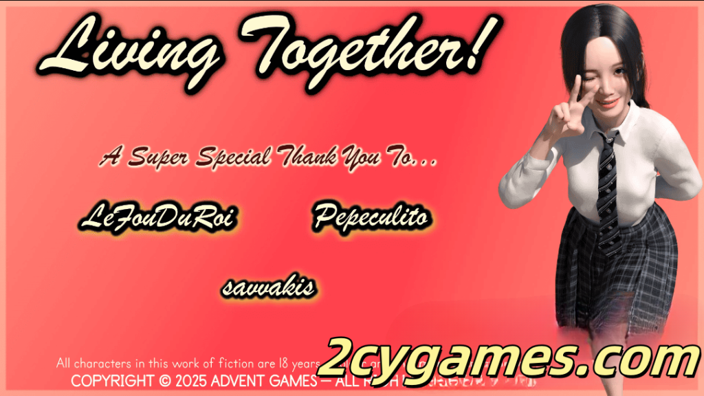 图片[1]-[PC+安卓][日系SLG/汉化/动态] 共同生活！[v0.52] Living Together! [1.84G]-2cygames
