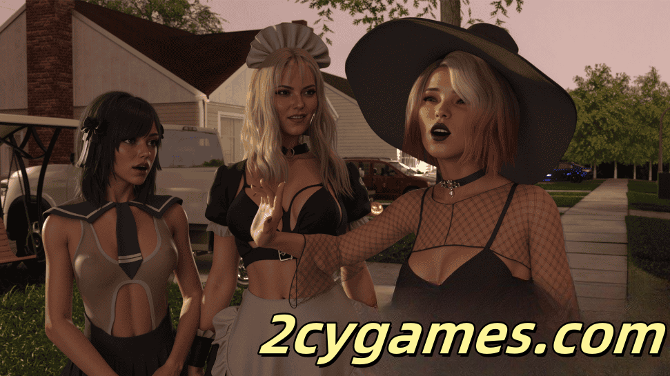 图片[2]-[PC+安卓][欧美SLG/汉化/动态] 不给糖就捣蛋 [v1.0] Trick Or Tease [1.19G]-2cygames