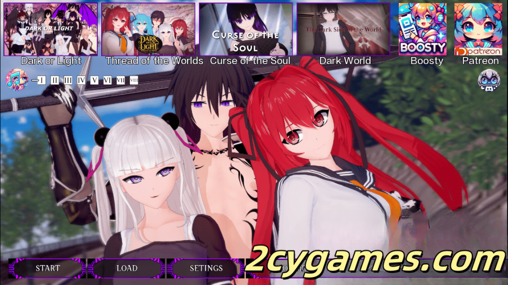 图片[1]-[PC+安卓][日系SLG/汉化/动态] 暗与光的世界之线 [v0.10] Dark and Light Thread of the Worlds [3G]-2cygames