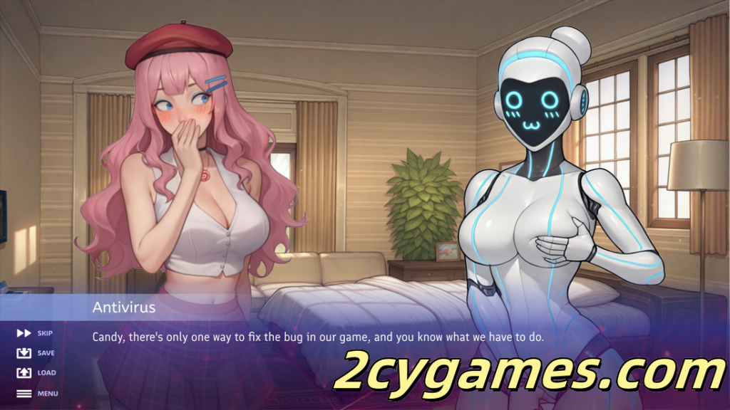 图片[2]-[PC][互动SLG/官中/步兵]我的专属伴侣：请与我连接 Waifu by Myside Patch Me In 官方中文步兵版[698M]-2cygames