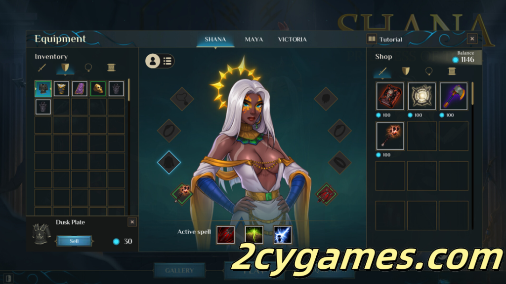 图片[3]-[PC][互动SLG/官中/巨乳/幻想]莎娜 – 托娜神庙的女祭司 Shana – Priestess of Tona v1.0.1 官方中文版[6G]-2cygames