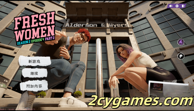 [PC][欧美SLG/官中/动态] 新生也疯狂 [DLC Updated] FreshWomen [23G]-2cygames