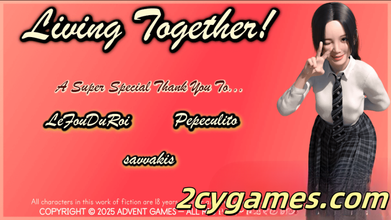 [PC+安卓][日系SLG/汉化/动态] 共同生活！[v0.55] Living Together! [12.4G]-2cygames