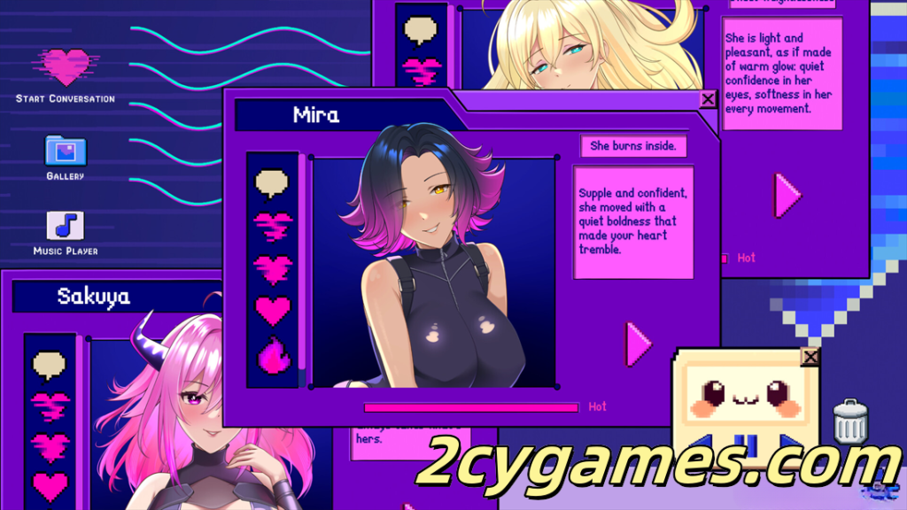 图片[2]-[PC] [互动SLG/官中/无码]故障之心 Glitch Hearts 官方中文步兵版[2.42G]-2cygames