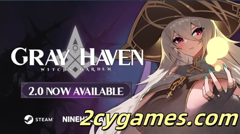 [PC] [日系RPG大作/官中/动态] 灰色乐园 Gray Haven : Witch’s Garden Ver4.10 官方中文版[10.8G]-2cygames