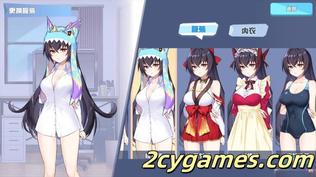 图片[3]-[PC][互动SLG精品/官中/步兵]怠惰的怪兽公主不想工作 Kaiju Princess v2.1 官方中文步兵版[683M/CV]-2cygames