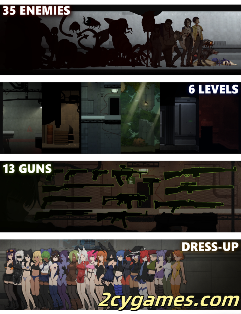 图片[2]-[PC][日系ACT/官中/全动态]细胞领域 CelSector v1.1.1 官方中文版[599M/CV]-2cygames