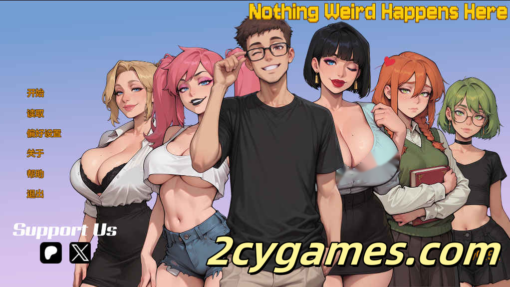 [PC+安卓][欧美SLG/动态/汉化] 这里什么怪事都不会发生 [v0.6] Nothing Weird Happens Here [2G]