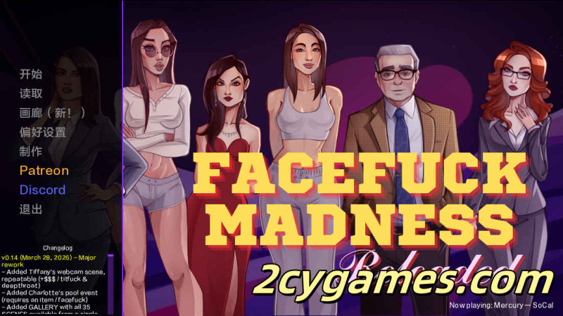 [PC+安卓][欧美SLG/汉化/动态] 疯狂口交重装上阵 [v0.13] Facefuck Madness Reloaded [1.64G]-2cygames