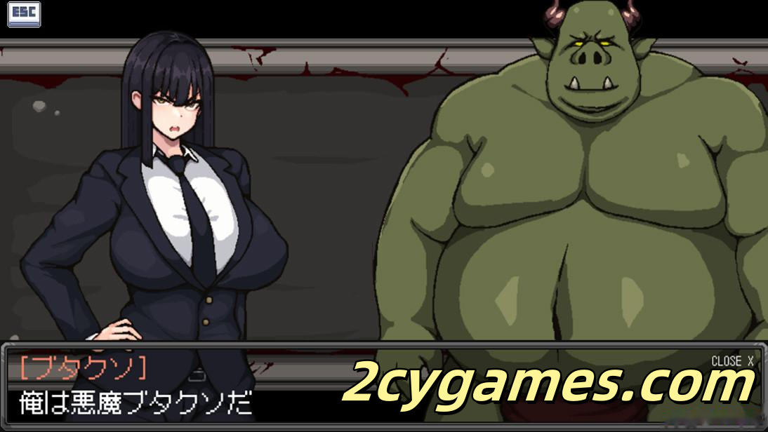 [PC][日系像素SLG/官中/塔防]玲子与地狱之门 Hellgate Reiko レイコと地獄の扉 v0.6.8 官方中文版[656M]
