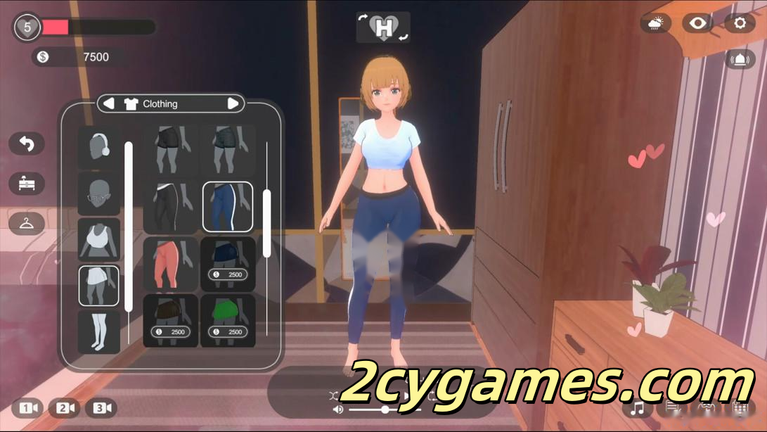 [PC][3D互动/官中/全动态]我与她的放置日记─ 从纯爱到NTR 官方中文版[2.40G]
